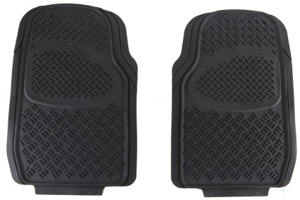 Tappetini in gomma per auto CAR MAT UNI SET 1, anteriori, 2 pezzi