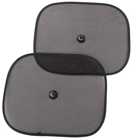 Parasole laterale per finestrino con ventose CAR SUNSHADE SET 7, 44 x 36 cm, 2 pezzi