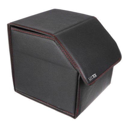 Organizzatore per bagagliaio CAR COMPACT LEATHER S, 1 compartimento, pieghevole, con coperchio