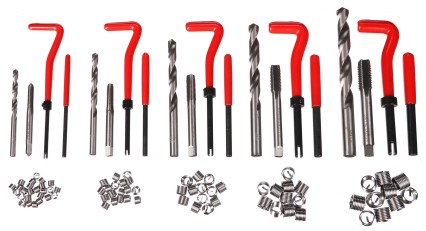 Kit di riparazione filettature MECHANIC THREAD SET 131, M5 - M12