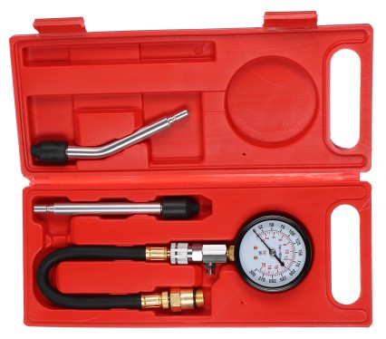 Kit di prova compressione per motori a benzina MECHANIC ENGINE TESTER 4, 0-20bar, 4 pezzi