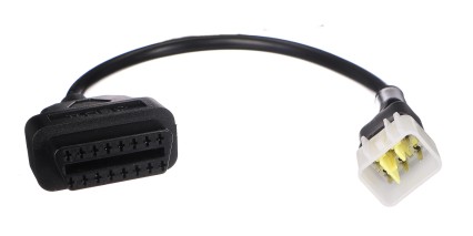 Adattatore OBD-II 6-pin per motociclette Delphi MECHANIC CABLE 12