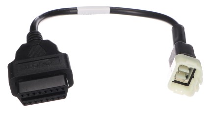 Adattatore OBD-II 6-pin per motociclette Kawasaki MECHANIC CABLE 17