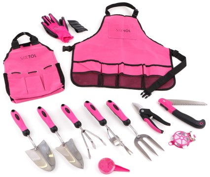 Set di attrezzi da giardino GARDEN PINK 12