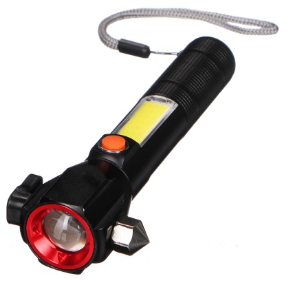 Luce di sicurezza per auto con magnete CAR LAMP SAFETY, 300 lm, LED COB, USB