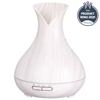 Diffusore di aromi Vulcan Legno Bianco 350ml