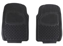 Tappetini in gomma per auto CAR MAT UNI SET 1, anteriori, 2 pezzi