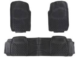 Tappetini in gomma per auto CAR MAT UNI SET 2, completo, 3 pezzi