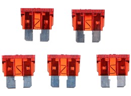 Set di fusibili automobilistici a lama MECHANIC FUSE SET 10A, 100 pz