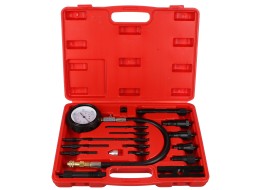 Kit di prova compressione per motori diesel MECHANIC ENGINE TESTER 19, 0-70bar, 19 pezzi