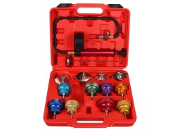 Set per il test del sistema di raffreddamento MECHANIC COOLING TESTER 14, 0-2,5bar, 14pz