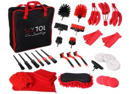 Kit multifunzione per pulizia e lavaggio auto CAR DETAILING 33, 33 pezzi