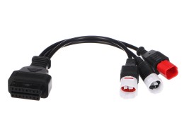 Adattatore OBD-II 3-pin/4-pin/6-pin per motociclette Yamaha e Honda MECHANIC CABLE 23