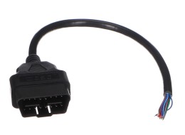 Cavo di estensione OBD-II maschio con 16 pin terminati in fili da 30cm MECHANIC CABLE 28