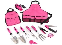 Set di attrezzi da giardino GARDEN PINK 12