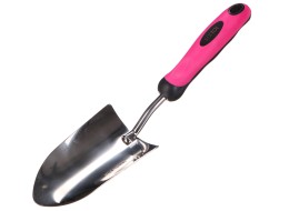 Paletta da giardino GARDEN PINK ONE, acciaio inossidabile, 33 cm