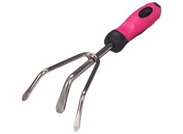 Coltivatore a mano GARDEN PINK ONE, acciaio inossidabile, 28 cm